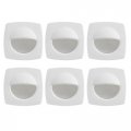 Dream Lighting 12volt Ip66 Led Stair Step Light Low Voltage Fixtures For Marine Ship Boat Courtesy Lights-warm White Shell Pack 