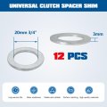 Version 12pcs Universal Clutch Spacer Shim Washer 3 4 Inch Shaft For Baja Motorsports Mini Bike Mb165 Mb200 Massimo 208cc