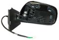 Door Mirror Driver Lh Side Convex Glass Heated With G Sensor Paint To Match Mount For Car 