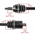 For Polaris Rzr Xp 1000 2014-2017 Rear Right Left Complete Cv Joint Axle Mod-ztf1-6743