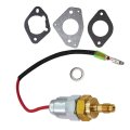 Carburetor Fuel Solenoid For Kohler Cv17-25 Cv620-740 Replace Part 2404120-s Includes 3 Gaskets