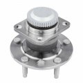 A-premium Front Wheel Bearing And Hub Assembly With Abs Ring 5-lug Compatible Chevrolet Corvette 1984-1990