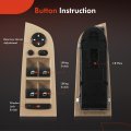 A-premium Driver Side Master Power Window Switch Compatible With Bmw E90 E91 Series 328i 335i 2007-2011 328xi 335xi 07-08 330i