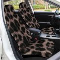 Besbapes Cheetah Leopard Print Car Seat Covers Front Fits Mostss Non Fade Comfortable Pads Mat Car Seat Cover Protector