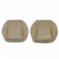 Kuafu Driver Passenger Artificial Leather Seat Bottom Compatible With 2003-2007 Gmc Sierra Chevrolet Silverado 1500 2500 3500