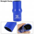 X Autohaux 100mm Length 34mm Inner Diameter Straight Hump Silicone Hose Coupler Intercooler Tube For Car Intake Piping Blue