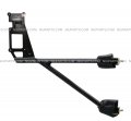 Bracket Arm Driver Side For Kenworth T660 T600 T370 T270 T800 Door Mirror Power Heated Black