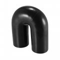 X Autohaux 63mm 2 5 Id 180 Degree Silicone Reducer Hose Coupler Intercooler Tube Black For Car Intake Piping