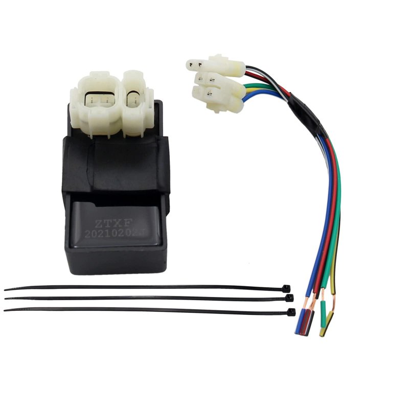 6 Pin Ac Cdi Box For Gy6 4 Stroke 50cc 125cc 150cc Scooter Moped Fits Taotao Atv Quad Go Kart Bike Acgy6 Cable Wire Adapter