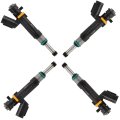4pcs Automotive Engine Fuel Injectors Compatible For 2019-2025 Nissan Versa 2022-2025 Genesis Gv70 2021-2025 Hyundai Santa Fe