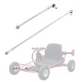 Go Kart Tie Rod Kit Steel Alloy Enhances Steering Sensitivity For Yerf Dog Long Short