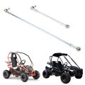 Go Kart Tie Rod Kit Steel Alloy Enhances Steering Sensitivity For Yerf Dog Long Short
