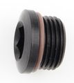 Fragola 481308-bl Size -8 Port Plug With Hex Socket 