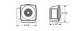 Blazer B84 8-function Square Submersible Stop Tail Turn With License Light 