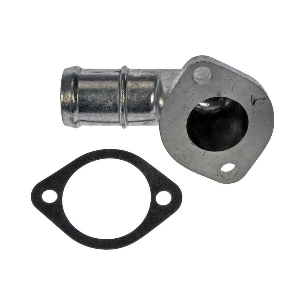 Engine Coolant Thermostat Housing For Chevy Lumina 1998 1999 Metal Natural Finish 180 Degrees Neck Angle 1 25 In Outside