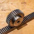 Steel Gear Rack 4 Pcs Total 6 Ft Heavy Duty Reinforced With Mounting Hardware Straight Gears For Slide Door Operators Sliding 