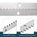 Steel Gear Rack 4 Pcs Total 6 Ft Heavy Duty Reinforced With Mounting Hardware Straight Gears For Slide Door Operators Sliding