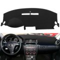 Custom Fit Dash Cover Mat For Mazda 3 And Sport Without Raised Screen Polyester Dashboard Protector Pad Carpet J256 Black 