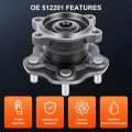 Rear Wheel Bearing And Hub Assembly Premium 512201 For Nissan Altima 2002-2006 For Maxima 2004-2008 Quest 2004-2009