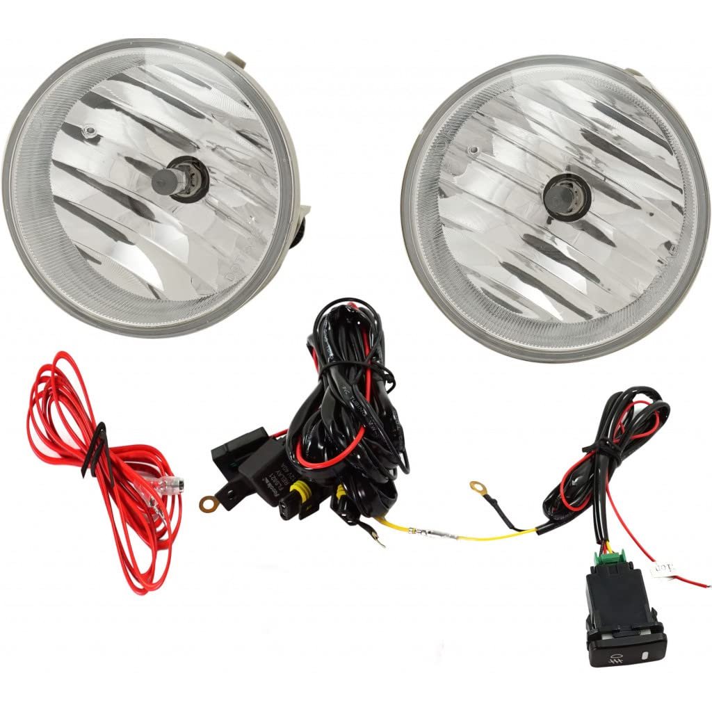 Fog Light Assembly For Toyota Sequoia 2008 2017 Driver Or Passenger Side Capa Certified Replacement 81210aa030 To2592117