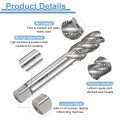 Spiral Flute Thread Taps M16 X 1 5 H2 Metric Machine Threading Tap Bit M2 High Speed Steel Hss Uncoated Screw Tapping Repair
