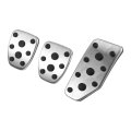3pcs Brake Pedal Pad Gas Accelerator Cover Clutch For Subaru Legacy 1990-2007 