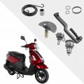 Gy6 Start Gear Kick Shaft Pedal Kit Fits For 49cc 50cc 139qmb Engine Moped Atv Scooters Roketa Taotao Jonway With 4 Stroke