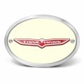 Ipick Image Made For Jeep Trailhawk 3d Logo Glow In The Dark Luminescent Oval Billet Aluminum 2 Inch Tow Hitch Cover