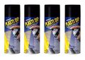 4 Pack Plasti Dip Mulit-purpose Rubber Coating Spray Black 11oz Aerosol 