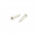 Uxcell 100pcs M2 X 8mm Stainless Steel Phillips Pan Round Head Self Tapping Screws