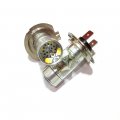 July King 2x H7 6000k Led Fog Light Lamp Dc12v 24v 800 1000lm 60w 1a 2323smd Refraction Reflector Reversing Undecoder