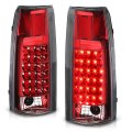 Auto Dynasty Full Led Tail Lights For 1988-2000 Chevy Tahoe Blazer Gmc Yukon Suburban C K Pickup Reverse Brake Lamps Driver And 