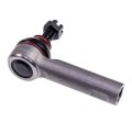 Steering Tie Rod End For Toyota Matrix 2009 To 2014 Polymer Bearing Powder Coated Silver Steel Housing Replacement 19184334 