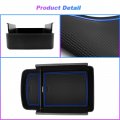 Sxcy Fit For Buick 2024 Encore Gx Envista Armrest Storage Box Console Organizer Tray Accessories Console Blue