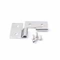 Realtruck Rampage Products Lower Door Hinge Bracket Set Pair Stainless Steel 7407 Fits 1976-2006 Jeep Cj Wrangler 