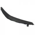 Kuafu Grille Trim Compatible With 2016-2018 Honda Acura Ilx Base Upper Molding Replacement For Ac1217106 71127tx6a50ze Pp Black