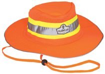 Ergodyne Class Headwear Hi-vis Ranger Hat Large X-large Orange 23258