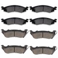 Automotive Replacement Brake Pads Front Rear Fit Ford Explorer 2006-2010 For For Sport Trac 2007-2010 Mercury Mountaineer