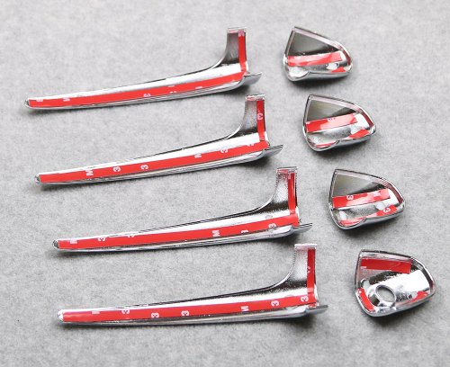 Fit For Toyota New Rav4 2016 2017 2018 Chrome Door Handle Cover Trim Trims