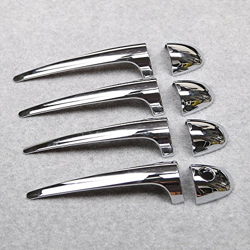 Fit For Toyota New Rav4 2016 2017 2018 Chrome Door Handle Cover Trim Trims