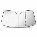 Ipick Image For Dodge Challenger With Sensor 2015 To 2023 Custom Fit Silver Reflective Folding Auto Windshield Sun Shade