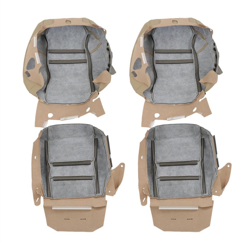 Tan Artificial Leather Seat Cover Replacement For Honda Crv 2007 2011 Front Driver And Passenger Side Bottom Top Lean Back