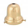 B P Lampa 2 1 4 Fitter Bell-type Shade Holder Unfinished Brass 