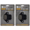 Niche Brake Pad Set For Polaris 2017-2021 Rzr 170 Efi Front Semi-metallic 2 Pack