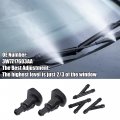 Uxcell 1 Set Windshield Washer Water Nozzle Spray No 3w7z17603aa Ford Crown 2010 2011 For E-150 2010-2014