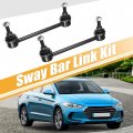 X Autohaux 2pcs Rear Sway Bar Links K750102 Stabilizer Enda Link Suspension Kit Replacement For Hyundai Elantra 2007-2012