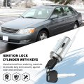 Saihisday 989-035 Ignition Lock Cylinder With Keys Replacement For Toyota Avalon 2000-2004 Tundra 2000-2006 Replaces Us247l