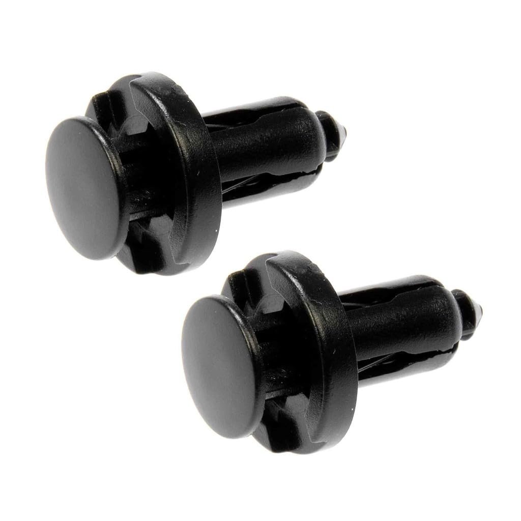 Bumper Retainers For Acura Cl 1997 1998 1999 Plastic Push Rivets Fasteners 0 55 In Face Diameter Black 91503sz5003 2 Piece Set