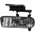 Chevy Silverado 1500 2500 Fog Light Assembly 1999 00 01 2002 Driver Side W Bracket Rectangular Capa Gm2592113 10368476 