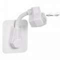 Uxcell Shower Head Holder Adjustable Handheld Showerhead Adhesive Bracket White